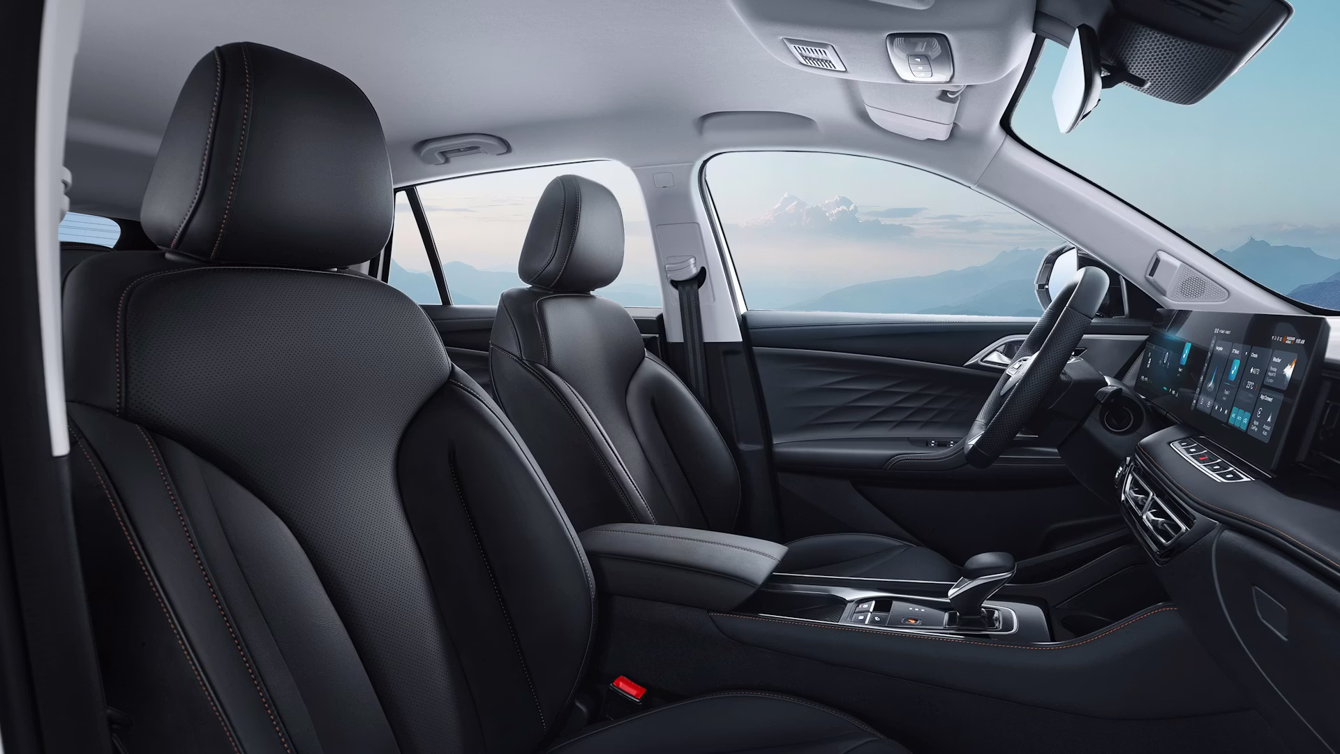 MG HS Hybrid+ interior