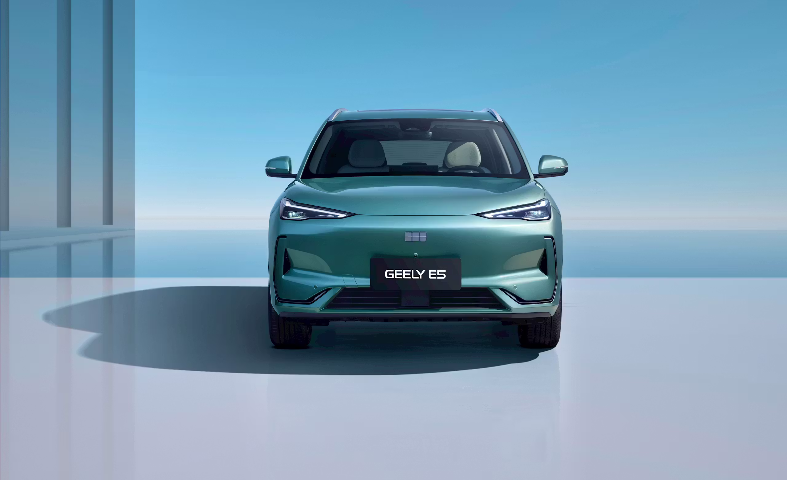 Frontal del GEELY E5