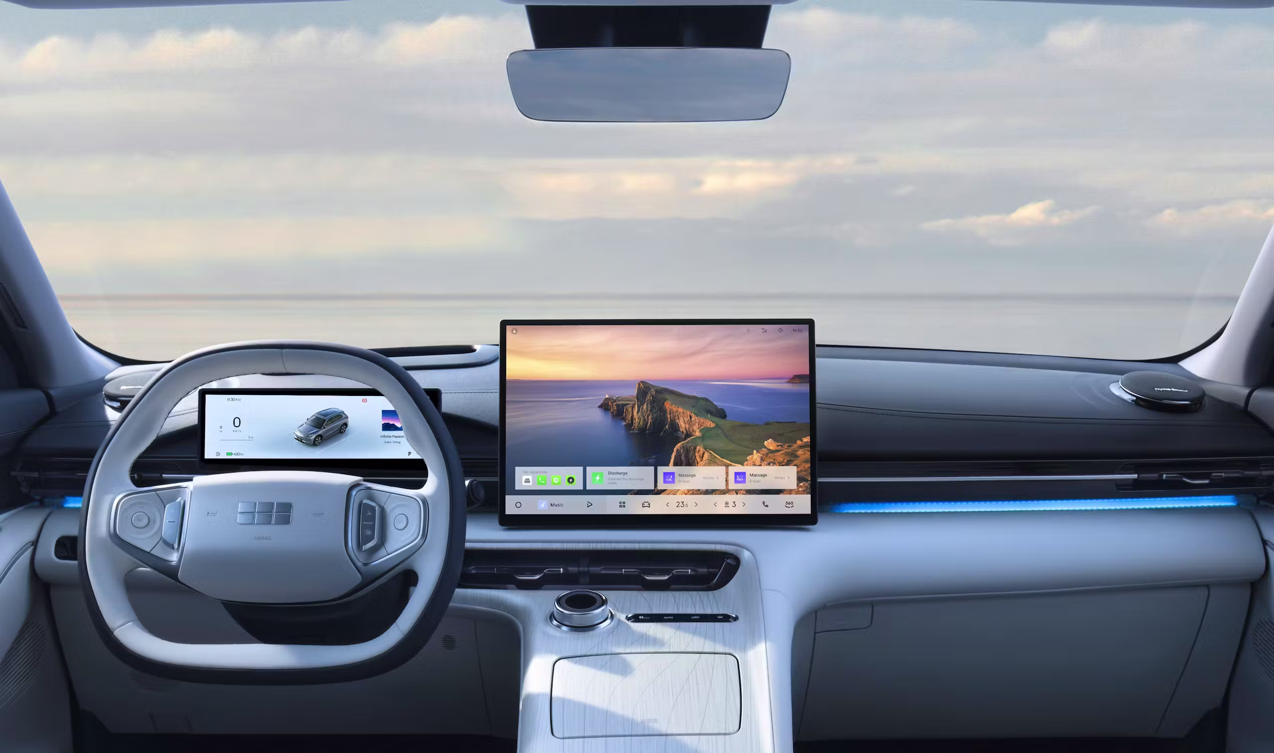 Sistema Flyme Auto del GEELY E5