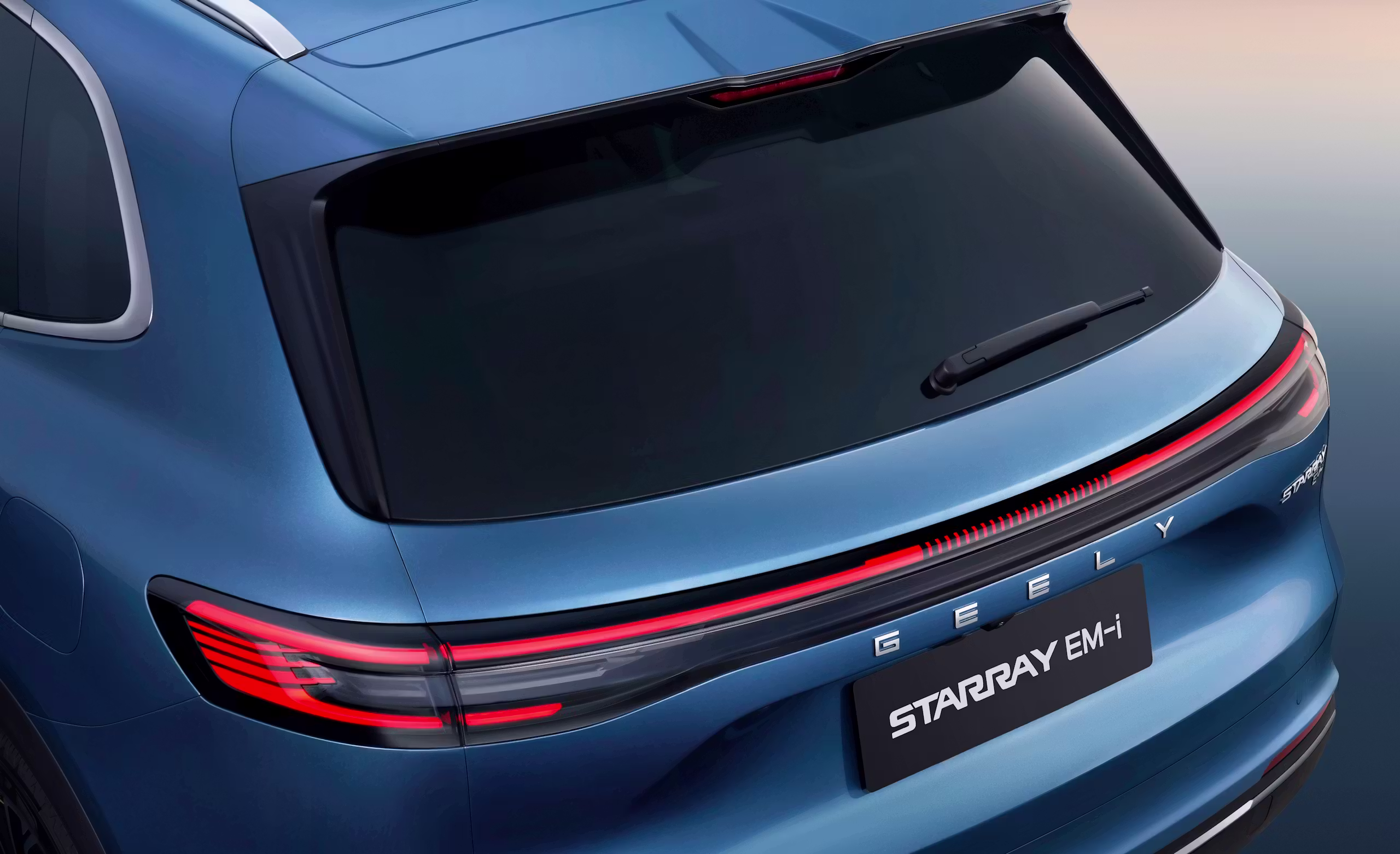 Firma luminosa LED trasera del GEELY STARRAY EM-i