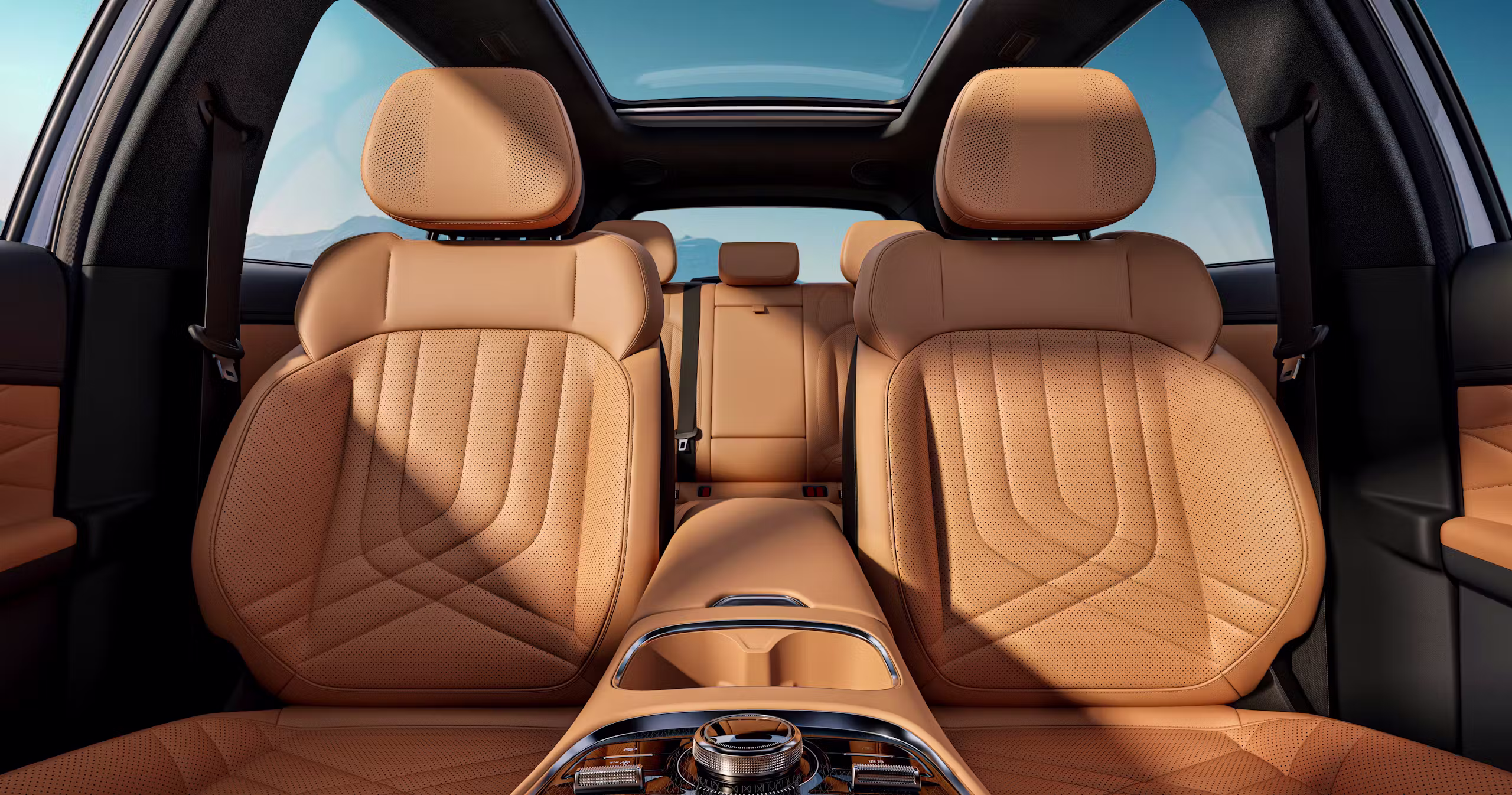 Materiales premium del interior del GEELY STARRAY EM-i