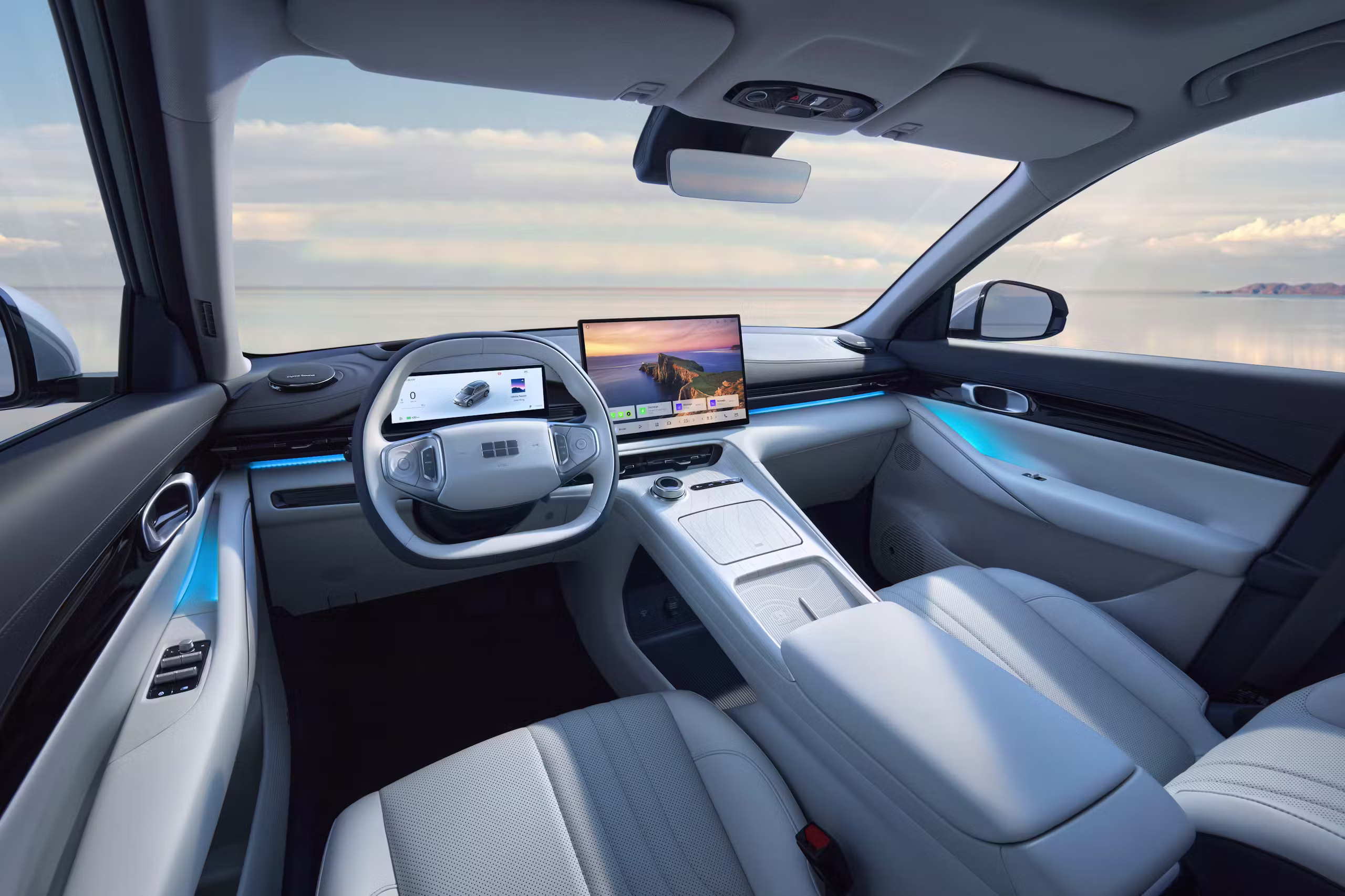 Pantalla multimedia del GEELY E5