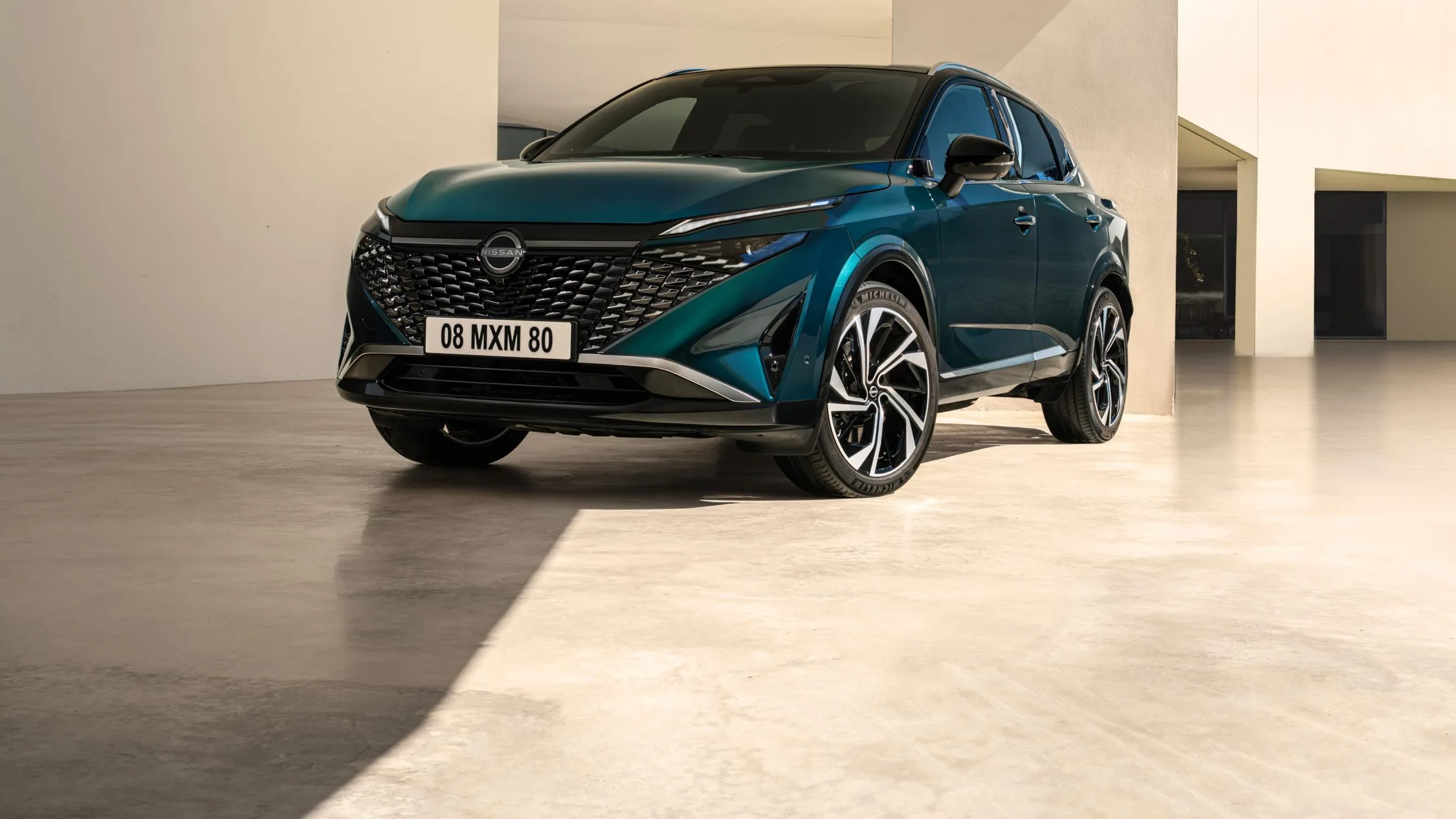 Qashqai e-POWER frontal en estudio