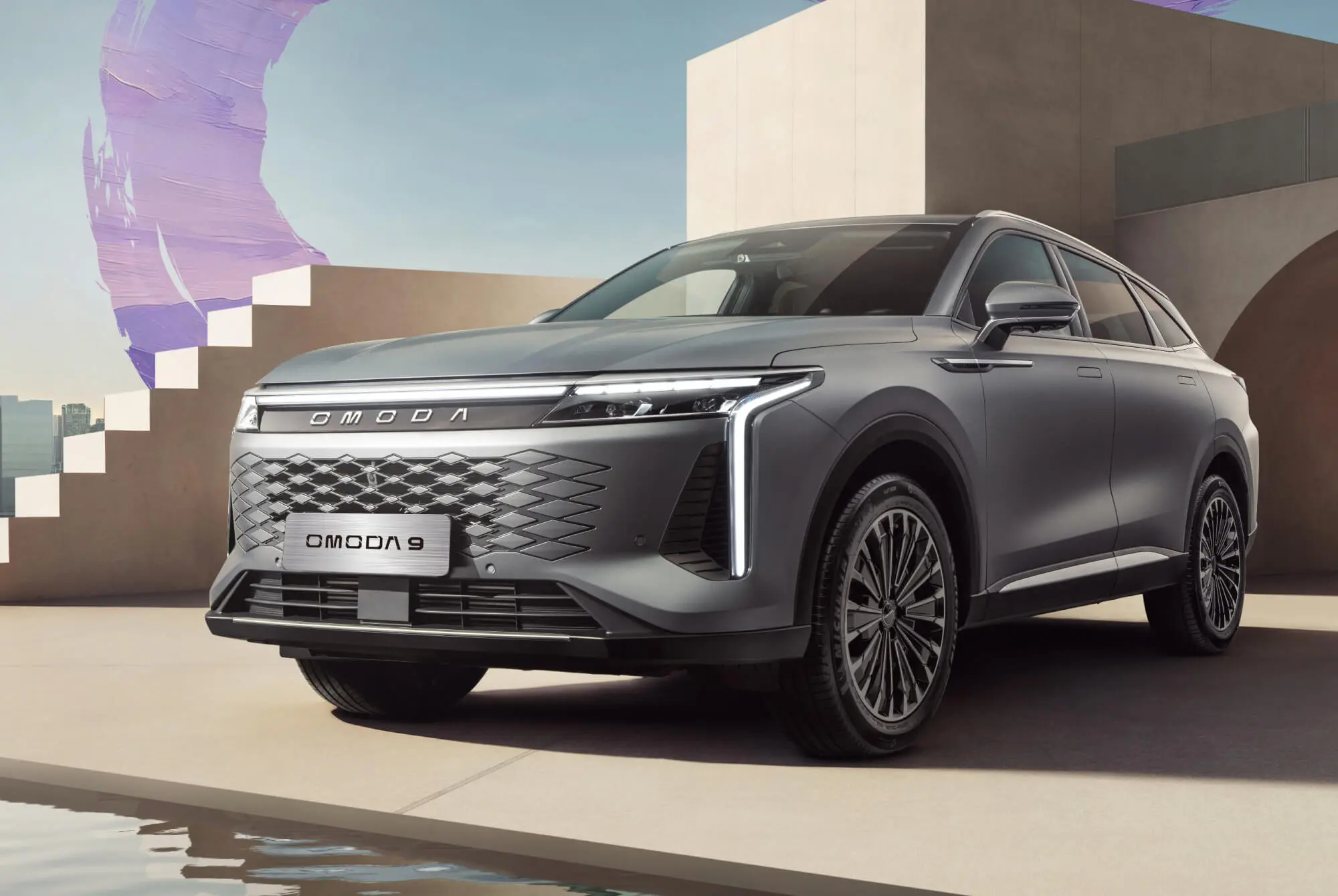 OMODA 9 SHS frontal exterior premium