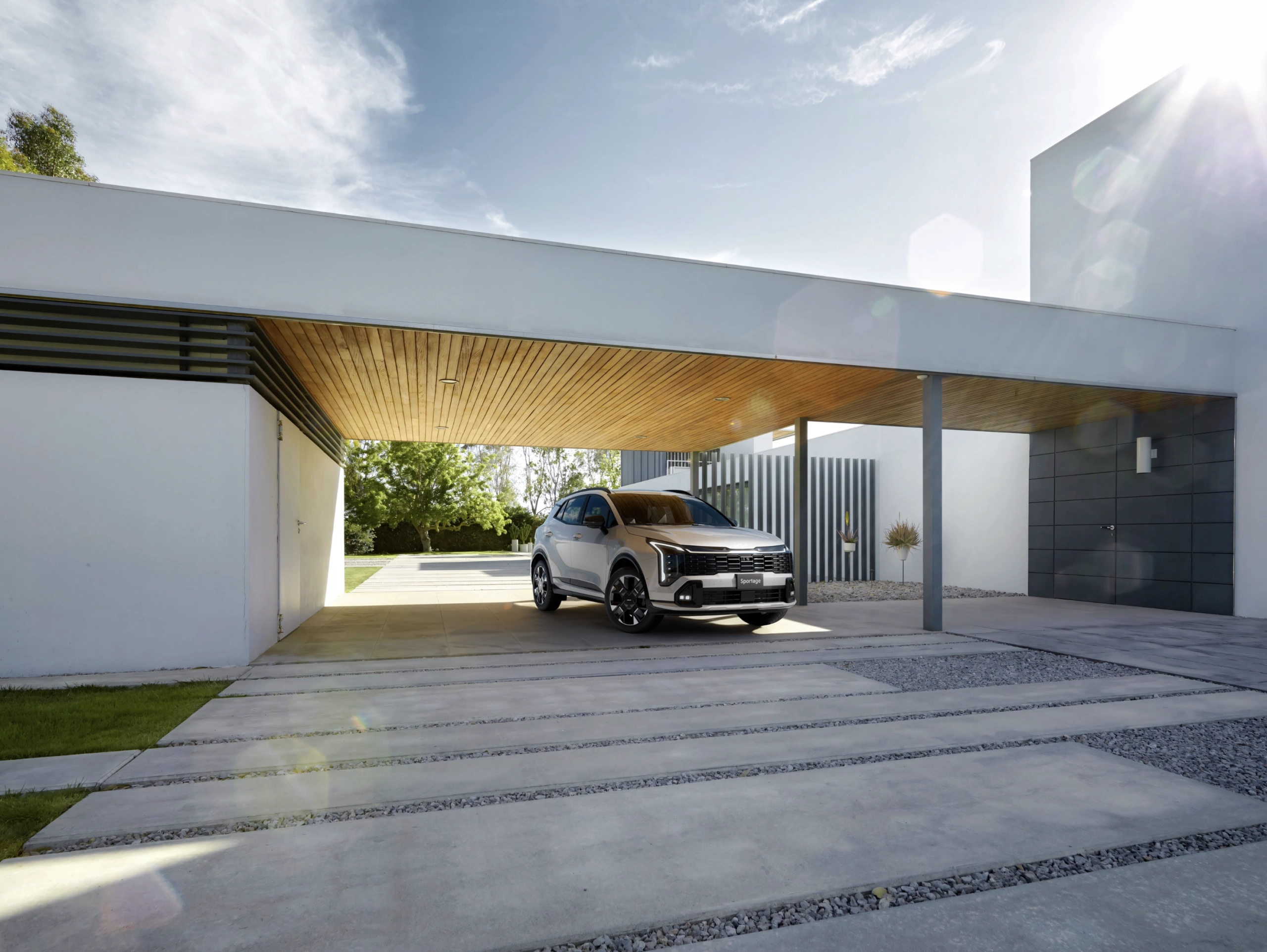 Diseño exterior del Kia Sportage Black Edition