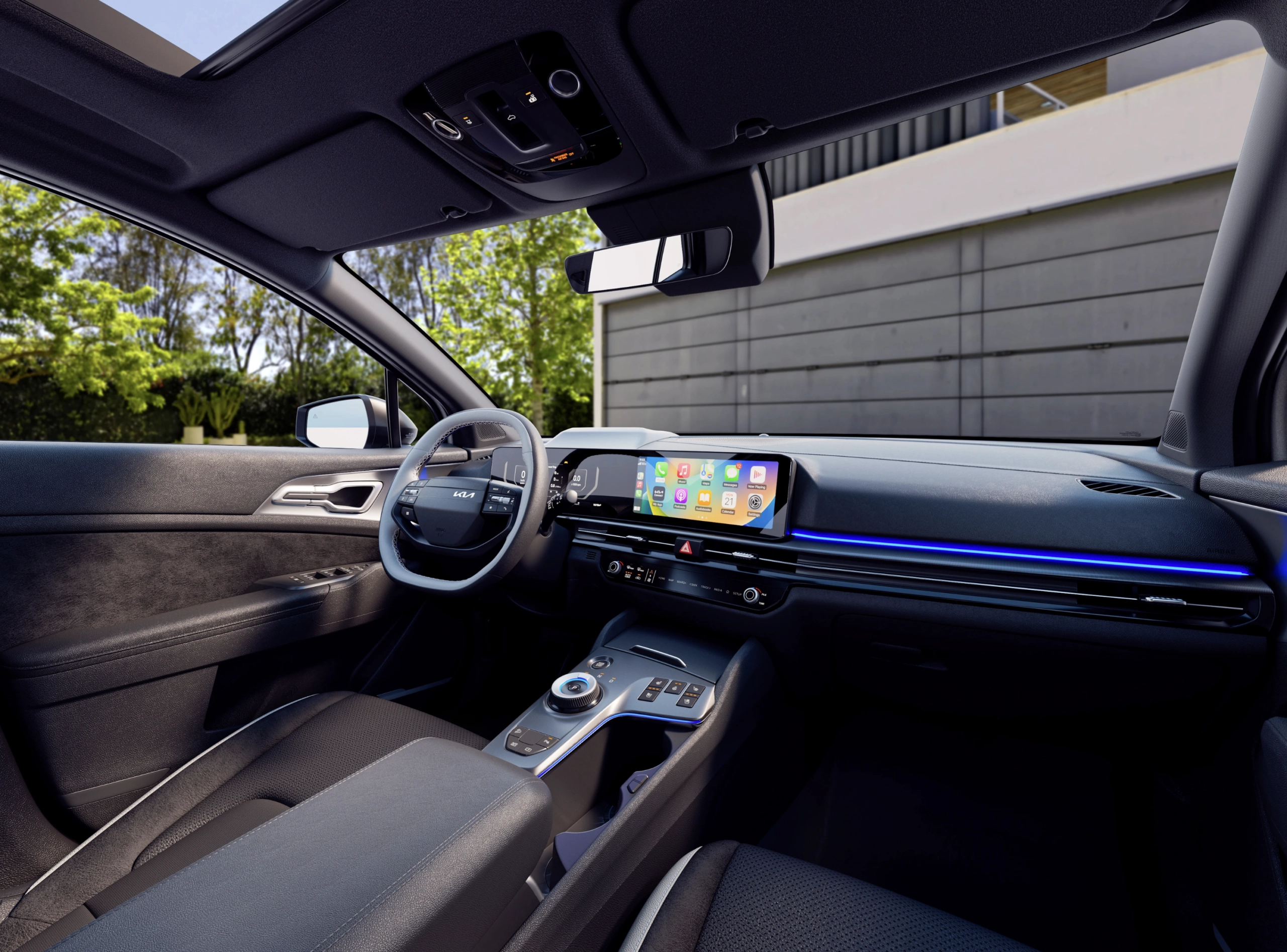 Pantallas y tecnología interior del Kia Sportage