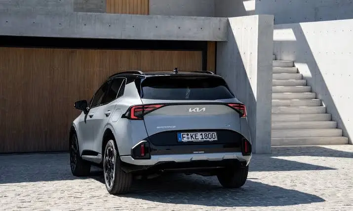 Vista exterior del Kia Sportage